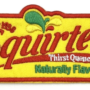 Squirter Thirst Quencher Patch Funny Adult Humor Retro Iron & Sew On Badge