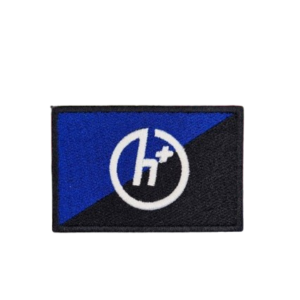 Transhumanism Flag Embroidered Patch Embrace the Future