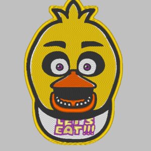 Chica Patches High Quality Embroidered Patch for FNAF Fans