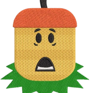 Bloxtober Roblox Spooky Exclusive Embroidery Design