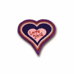 Valentines Chenille Patch Heartfelt and Customizable