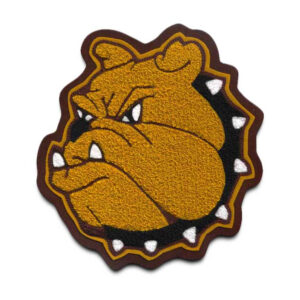 Bulldog Chenille Patches Premium Custom Patches