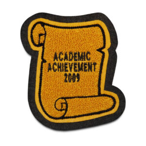 Academic Letter Patches Custom Chenille Achievements