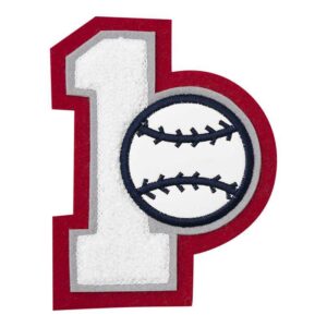 Baseball Chenille Patch Perfect for Sports