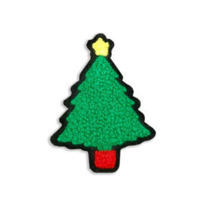 Chenille Christmas Patch Festive Customizable Designs