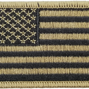 Subdued US Flag Patch Tactical Design