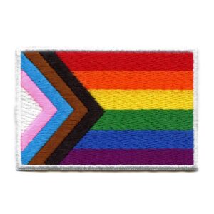 LGBT Flag Patch Vibrant