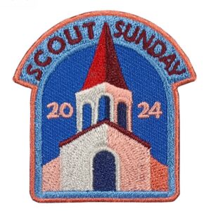 Custom Scout Sunday 2024 Patch Celebrate in Style