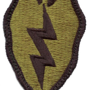 Lightning Bolt Patch Army
