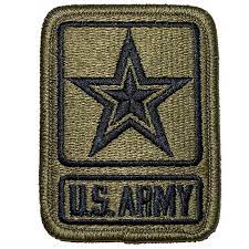 Patches on Army Jacket Authentic Military