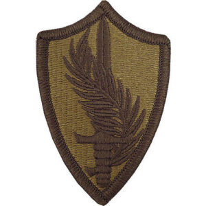 Army Patch Sword With Wings