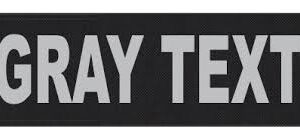 Custom Police Patches For Vest A Badge of Honor