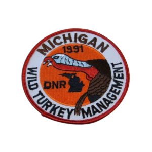 NWTF Michigan Patch High Quality Embroidered