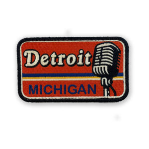Detroit Michigan Patch Embroidered Badge