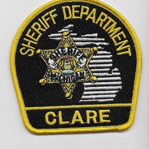 Clare Michigan Patch High Quality Embroidered