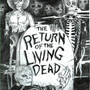 Return of the Living Dead Back Patch Punk
