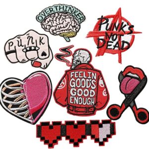 Punk Vest Patch Placement A Bold and Edgy Statement
