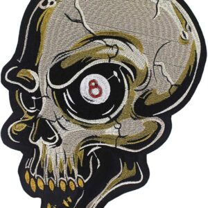Punk Biker Jacket Back Patches A Bold and Edgy Statement