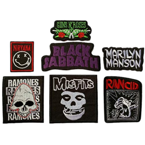 Band Punk Cloth Patches