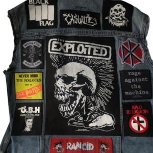 Capital Punk Rock Patches Denim