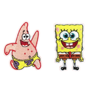 SpongeBob and Patrick Laughing Patch – Fun & Unique