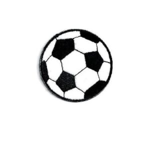 Soccer Ball Iron On Easy Apply Patch