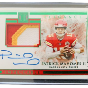 Patrick Mahomes Patch Card – Exclusive NFL Collectible