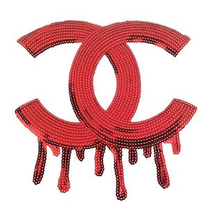 Sequin Letters Applique Sparkling Custom Designs