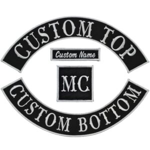 Patches on Vest Customizable & Unique Designs
