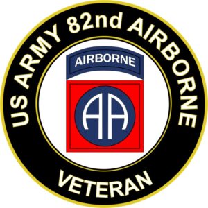 82 Airborne Logo Patch ClassicPremium Military Embroidered Patch