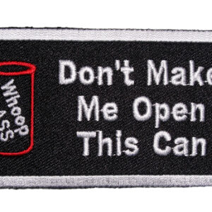 Funny Vest Patches Humorous Unique Fabric