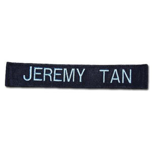 Embroidered Name Badges Professional Identification