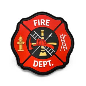 Fire Fighter Patches Icons of Courage