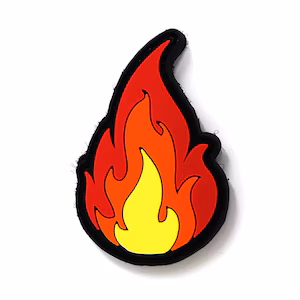 Fire Patch Design Creating Symbols of Valor