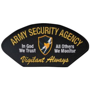 US Army Security Agency Patch