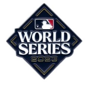2023 World Series Patches Collectible Memorabilia