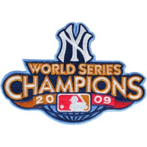 Yankees World Series Patches Championship Wins