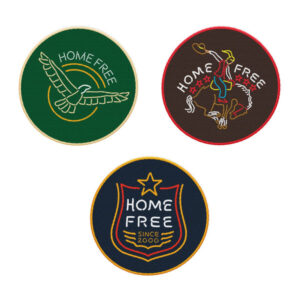 3 Piece Patch Custom Embroidered Set