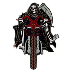 Biker Back Patch Designs for Motorcycle