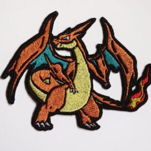 Mega Charizard Patch Epic Design for Pokémon