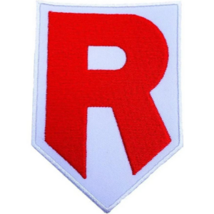 Team Rocket R Patch Iconic Emblem