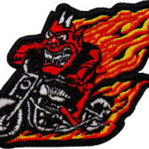 Devil Biker Patches Bold & High Quality Embroidered Motorcycle Patches