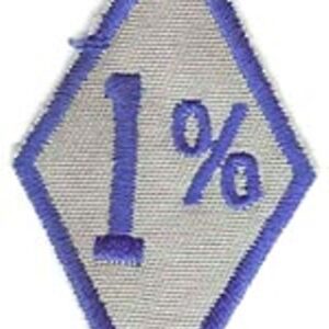 1 Percent Biker Patch Embodying Rebellion