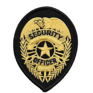 Security Badge Patch Professional and High Quality