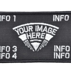 Custom Made Velcro Patches Personalized
