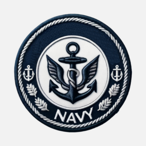 Navy Velcro Patches Customizable & Durable