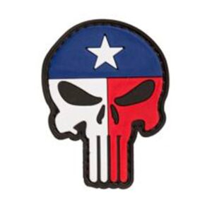 PVC Texas Flag Patch Durable Velcro Design