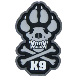 K9 PVC Patch Symbol of Dedication