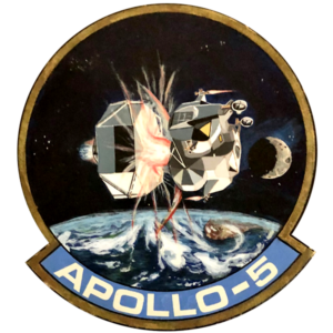 Apollo 5 Mission Patch Authentic Space Collectible