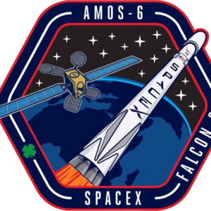 AMOS 6 Mission Patch Commemorating Advanced Space Missions
